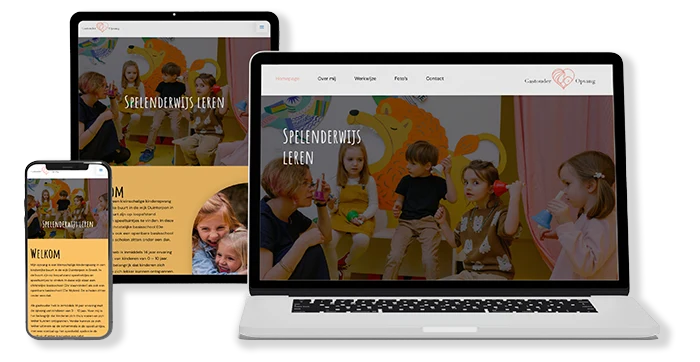 girlbosswebdesign - portfolio - demo - gastouder