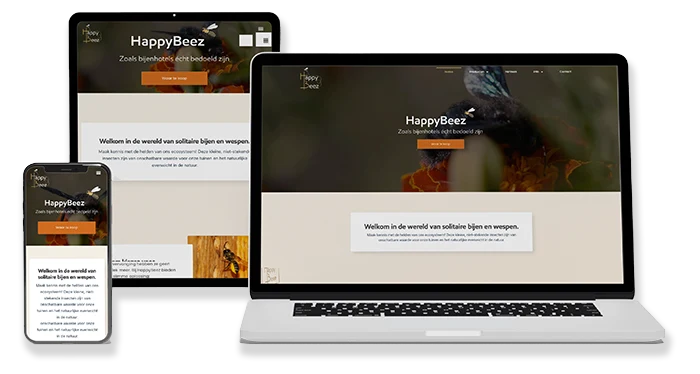 girlbosswebdesign - portfolio- happybeez