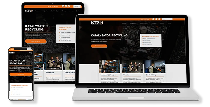girlbosswebdesign - portfolio - krhrecycling
