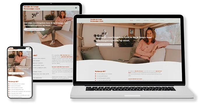 girlbosswebdesign - portfolio - marijke de lange